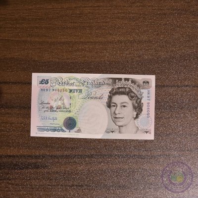 United Kingdom 5 Pounds (1997) UNC