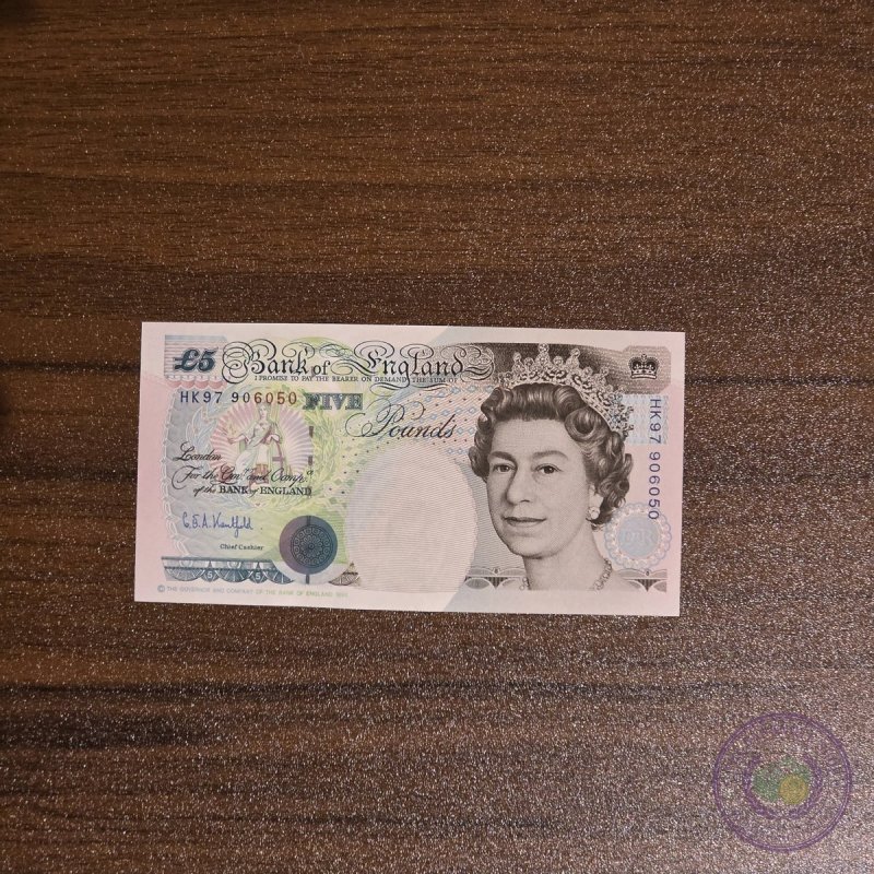 بريطانيا 🇬🇧 ٥ جنيهات (١٩٩٧) تسليم هونغ كونغ