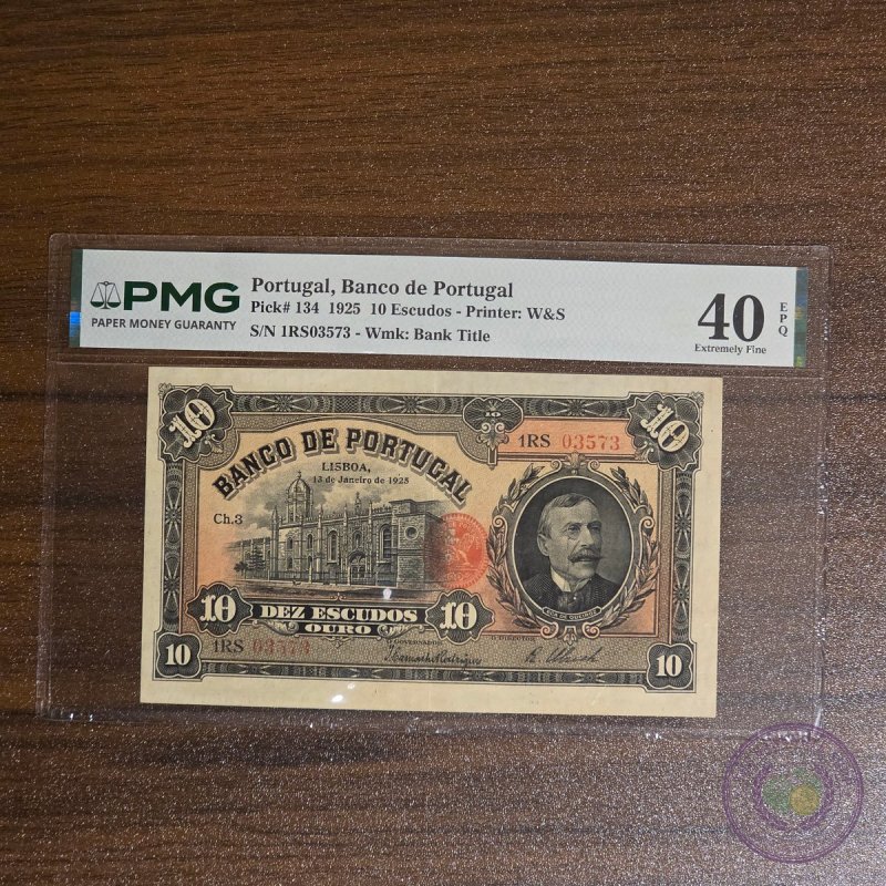 البرتغال 🇵🇹 ١٠ إسكودو (١٩٢٥)
