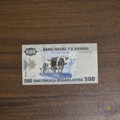رواندا 🇷🇼 ٥٠٠ فرنك (٢٠١٣)