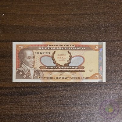 هايتي 🇭🇹 ٢٠ غورد (٢٠٠١)