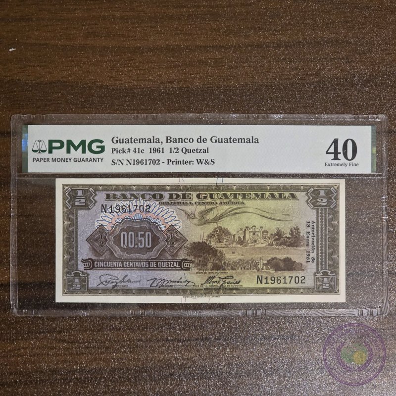 غواتيمالا 🇬🇹 نصف كيتزال (١٩٦١)