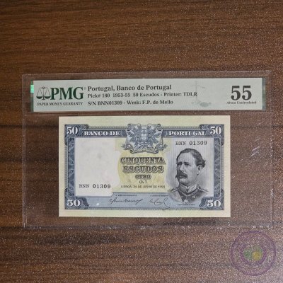 البرتغال 🇵🇹 ٥٠ إسكودو (١٩٥٥)