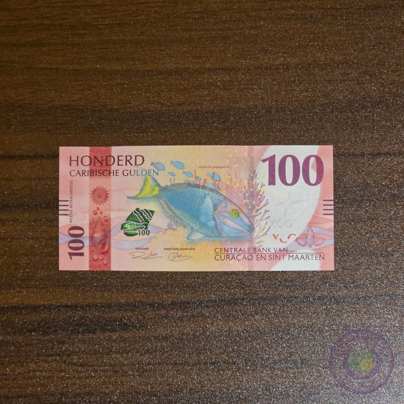 كوراساو وسانت مارتن 🇨🇼 ١٠٠ غيلدر كاريبي (٢٠٢٥)
