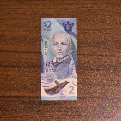 باربادوس 🇧🇧 ٢ دولار (٢٠٢٢)