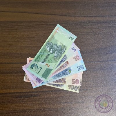 زيمبابوي 🇿🇼 مجموعة من ٦ أوراق نقدية