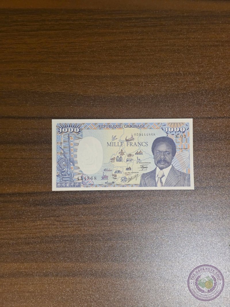 الغابون 🇬🇦 1000 فرانك 1988