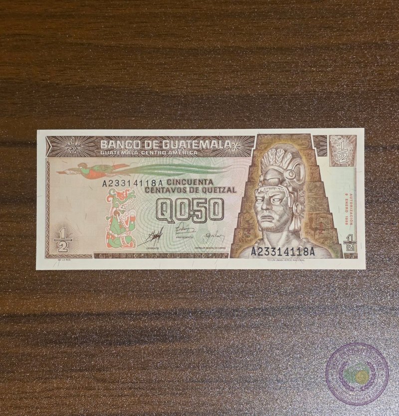 غواتيمالا 🇬🇹 ٥٠ سنتافو ١٩٩٨