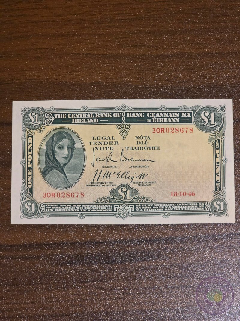 Ireland, Republic of 1 Pound (1946)