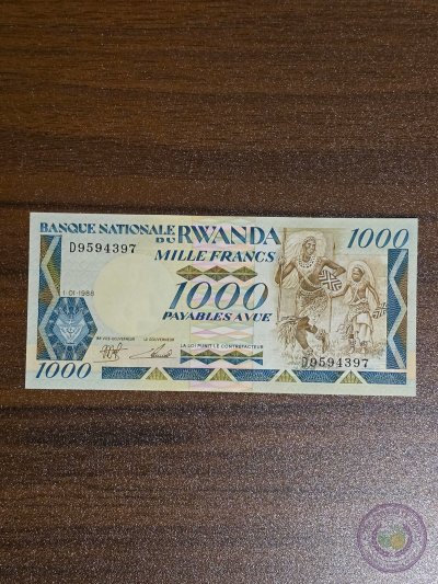 رواندا 🇷🇼 ١٠٠٠ فرنك