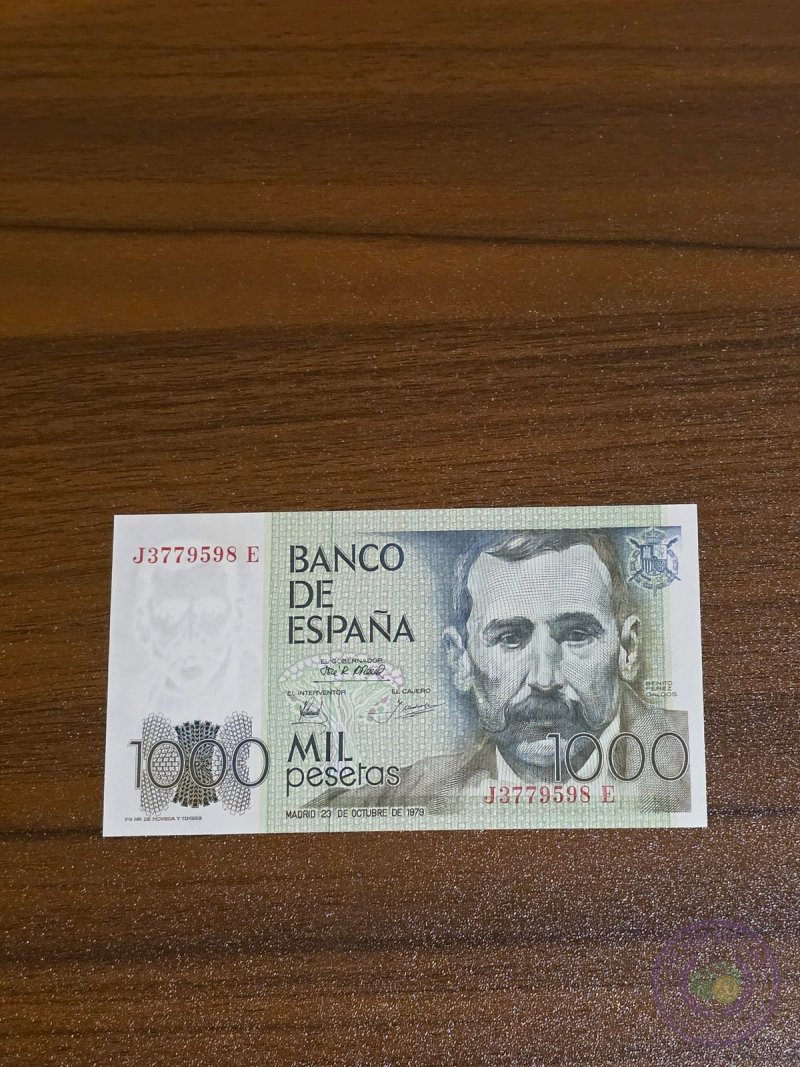 إسبانيا ١٩٧٩ 🇪🇸 ١٠٠٠ بيزيتا