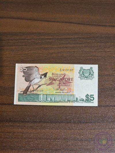 سنغافورة 🇸🇬 5 دولارات
