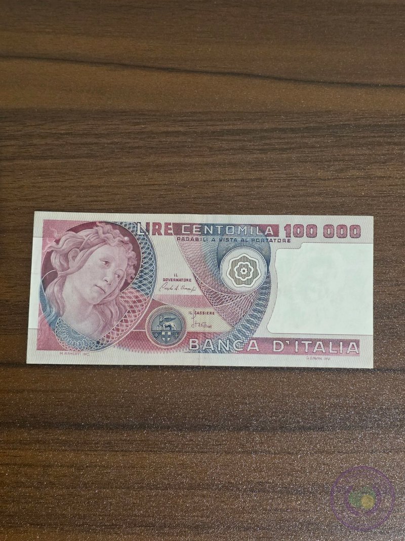 إيطاليا 🇮🇹 100,000 ليرة (بوتيتشيلي) - إصدار عام 198