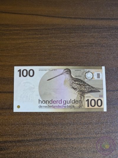 عملة ورقية هولندا 🇳🇱 100 خولدن